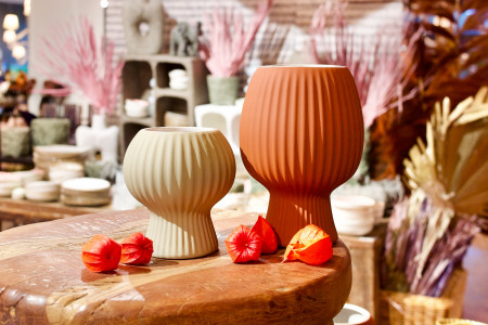Terracotta-Vasen Toscana