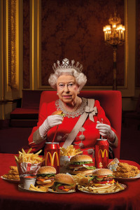 Wandbild McDonald's Queen