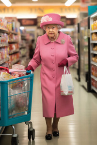Wandbild Supermarket Queen