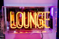 Preview: Neon-Tischleuchte Lounge