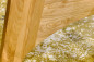 Preview: Couchtisch Laker mit Eichenholzgestell