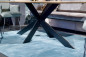 Preview: Esstisch Docks 200 cm mit Eichenholzplatte