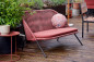 Preview: Outdoor-Sofa Bellami korallrosa