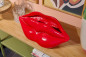 Preview: Pflanzschale Red Lips klein aus Kunststoff