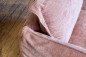 Preview: Würfelförmiger Sessel Ligura in rosa Chenillebezug, Hussensessel