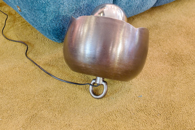 Metall-Bodenleuchte Boule 28 cm