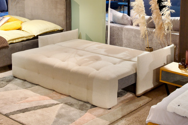 Schlafsofa Aspecto mit Bettkasten