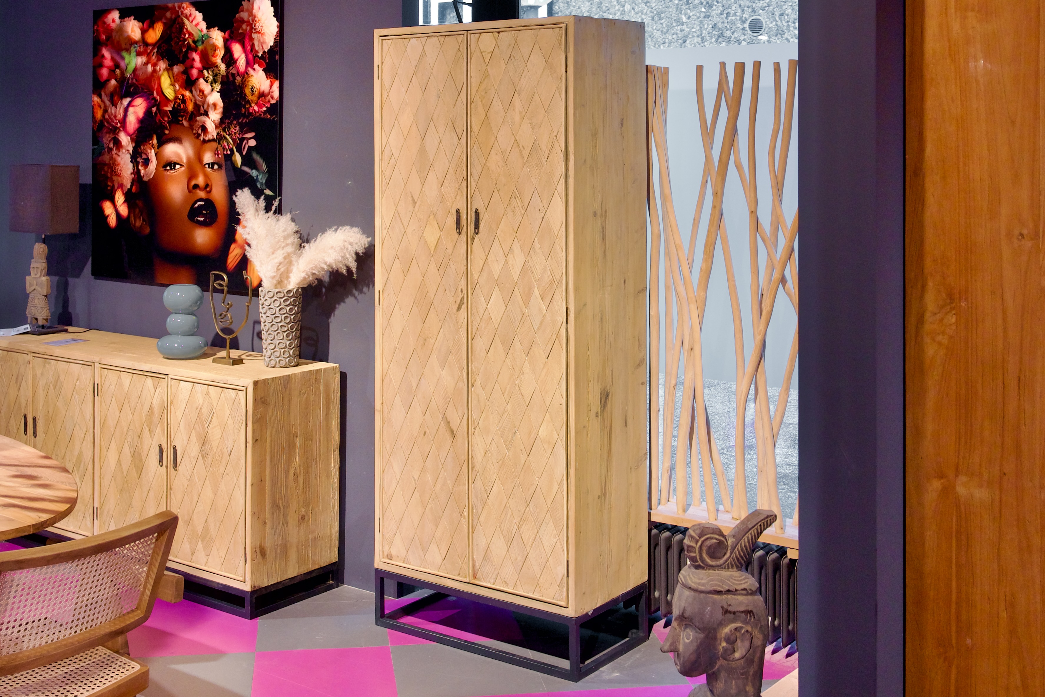 Schrank Duck, natur, Altholz - Die Wäscherei - Das Möbelhaus in Hamburg