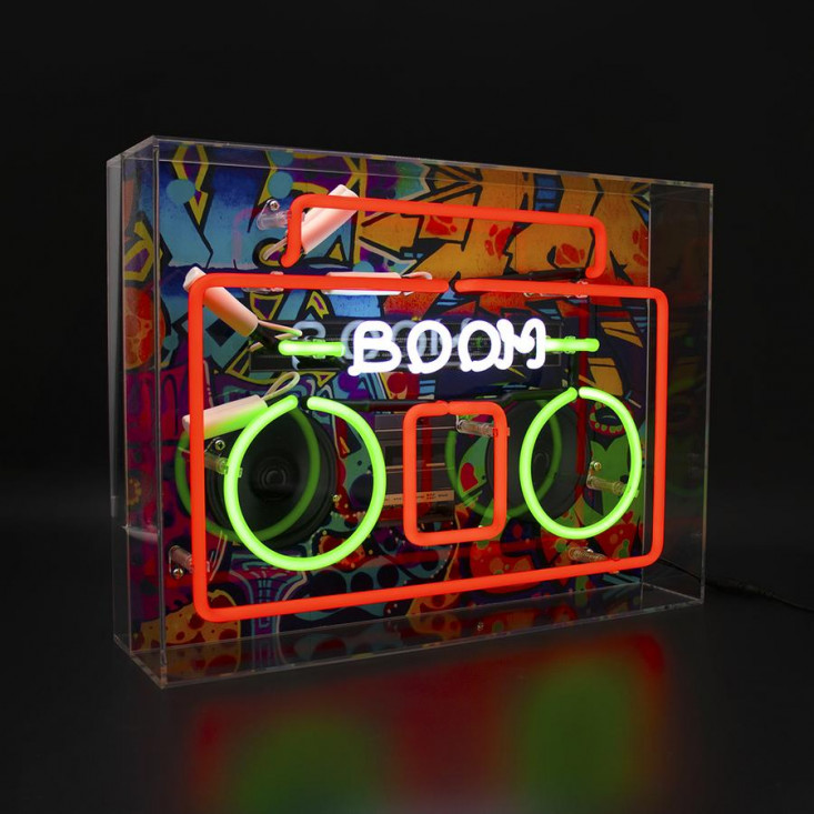 Tischleuchte Neon Boom iDie Wäscherei - Das Möbelhaus in Hamburg.