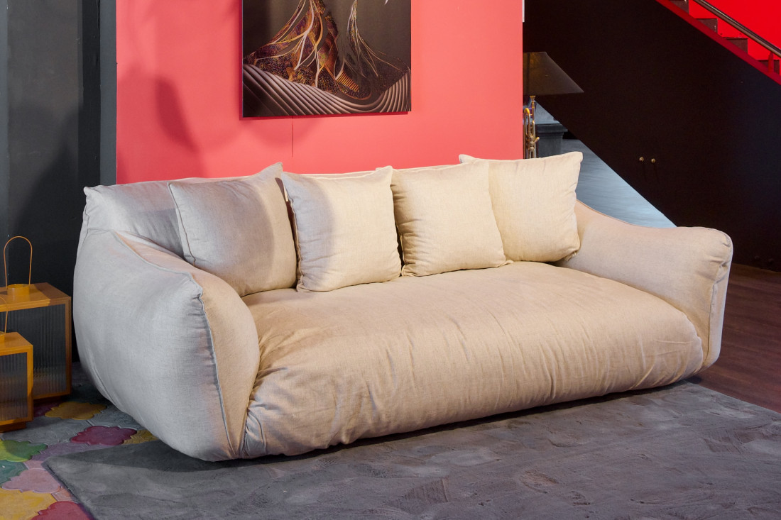 Hussensofa Ben in Beige
