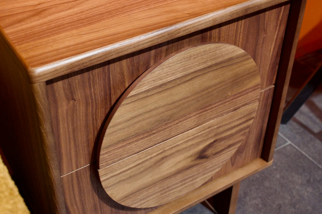 Mini-Sideboard Backbeat walnut