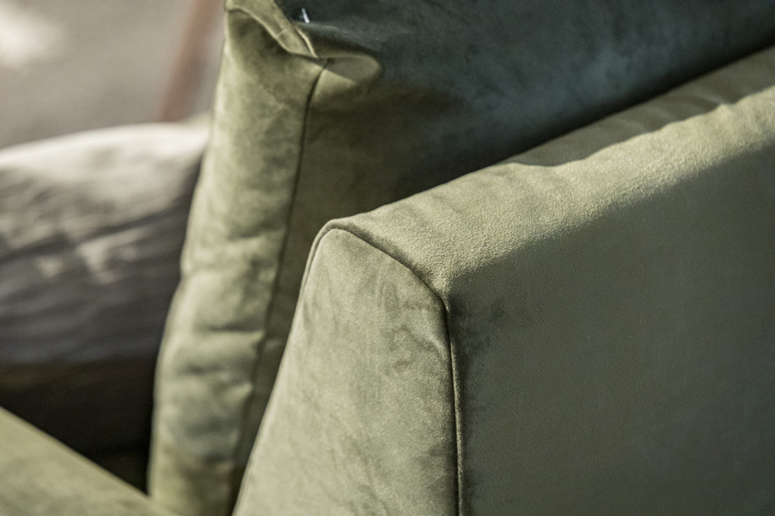 Schlafsofa Florenz in Samtbezug