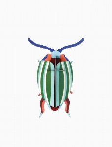 Wanddeko Rainbow Beetle