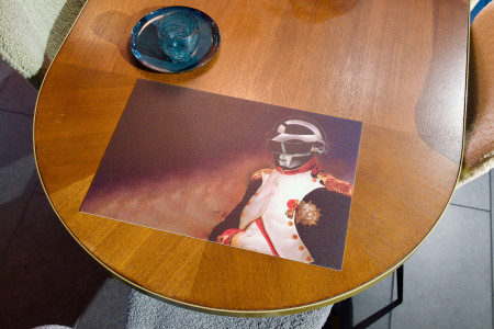Vinyl-Tischset Daft Punk I