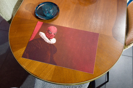 Vinyl-Tischset Spiderman