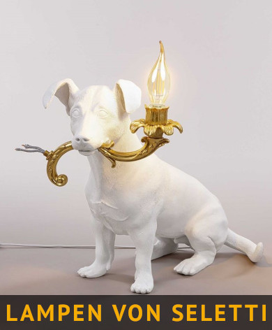 Seletti Designerlampen hund